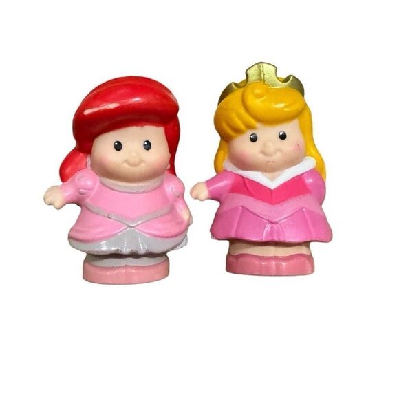 Fisher Price Little People Disney Ariel & Sleeping Beauty 2012 - Picture 1 of 5